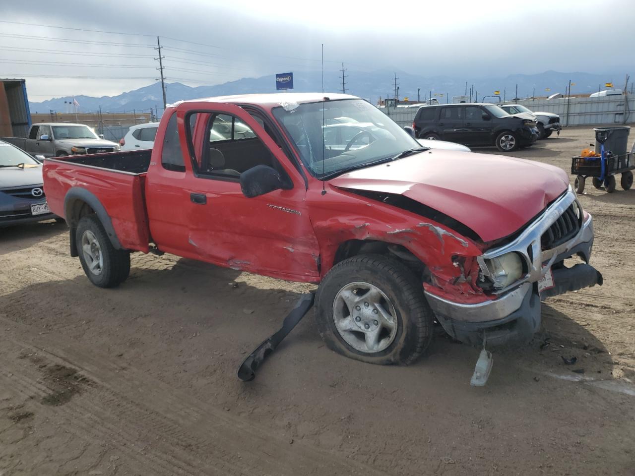 5TEWN72N24Z393809 2004 Toyota Tacoma Xtracab