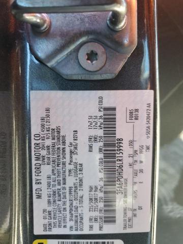 3FA6P0HD6LR159998 Ford Fusion SE 12