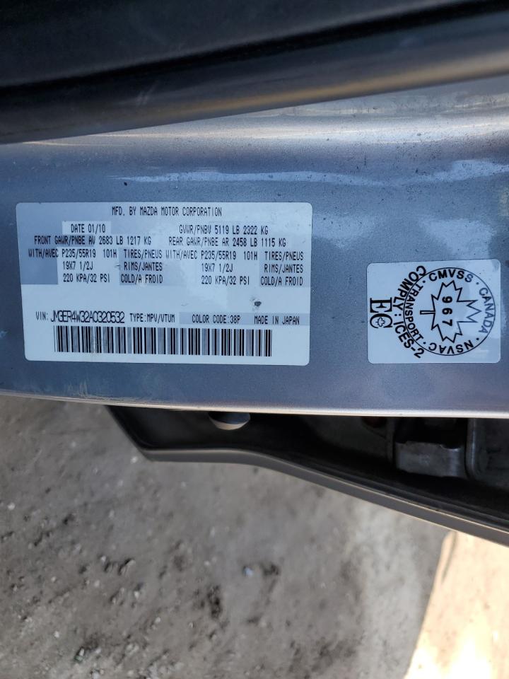 JM3ER4W32A0320532 2010 Mazda Cx-7