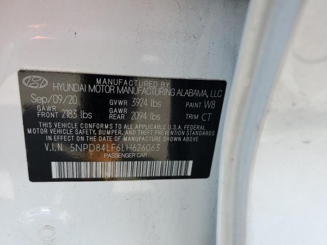 2020 HYUNDAI ELANTRA SE - 5NPD84LF6LH626063