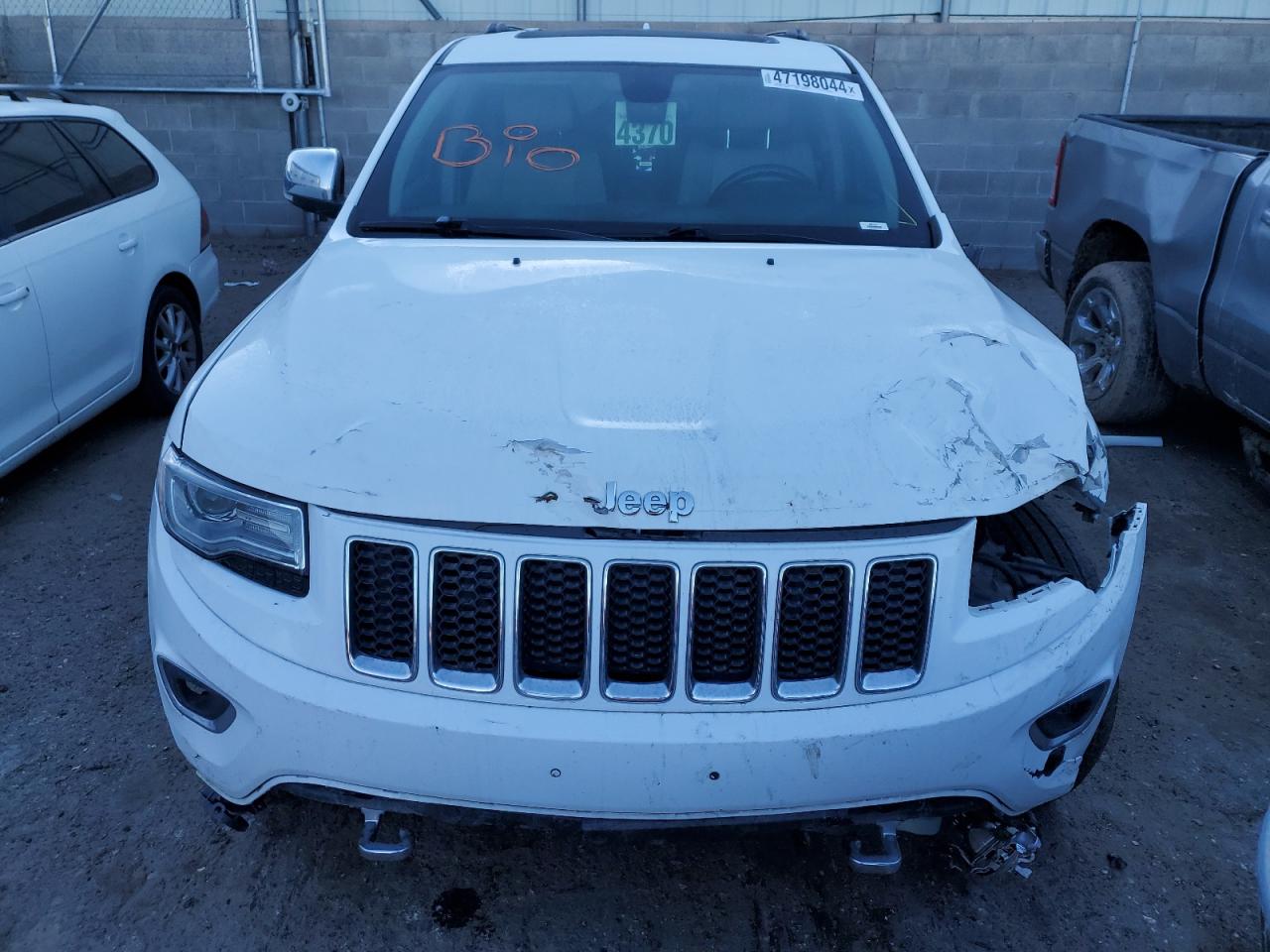 2015 Jeep Grand Cherokee Overland vin: 1C4RJFCGXFC229146