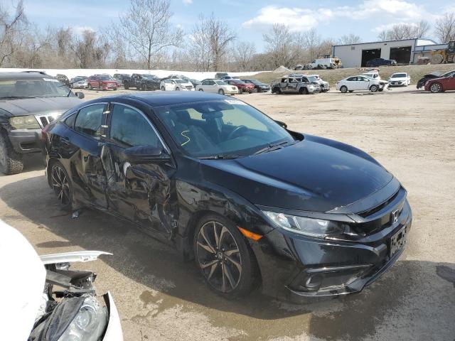 Vin: 2hgfc2f86kh558011, lot: 46383794, honda civic sport 20194