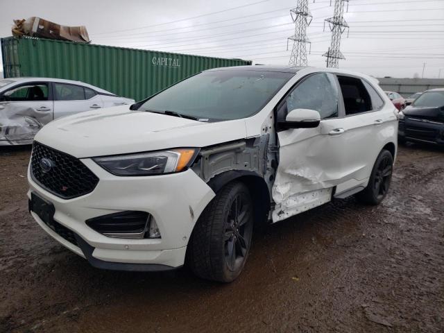 Lot #2445683349 2020 FORD EDGE ST salvage car