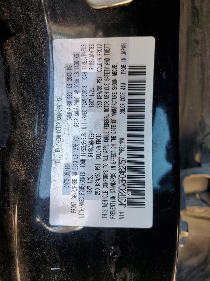 JM3TB2CV8F0462767 2015 Mazda Cx-9 Touring