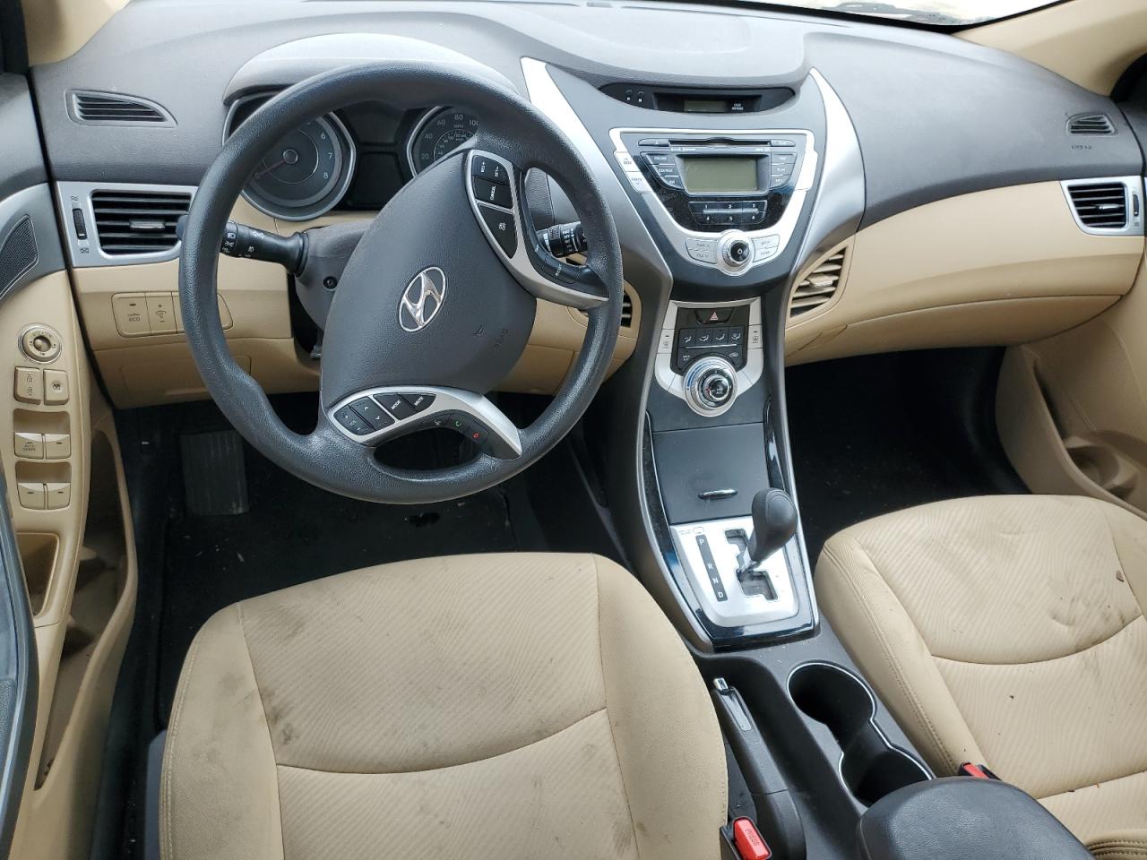 KMHDH4AE3CU463433 2012 Hyundai Elantra Gls