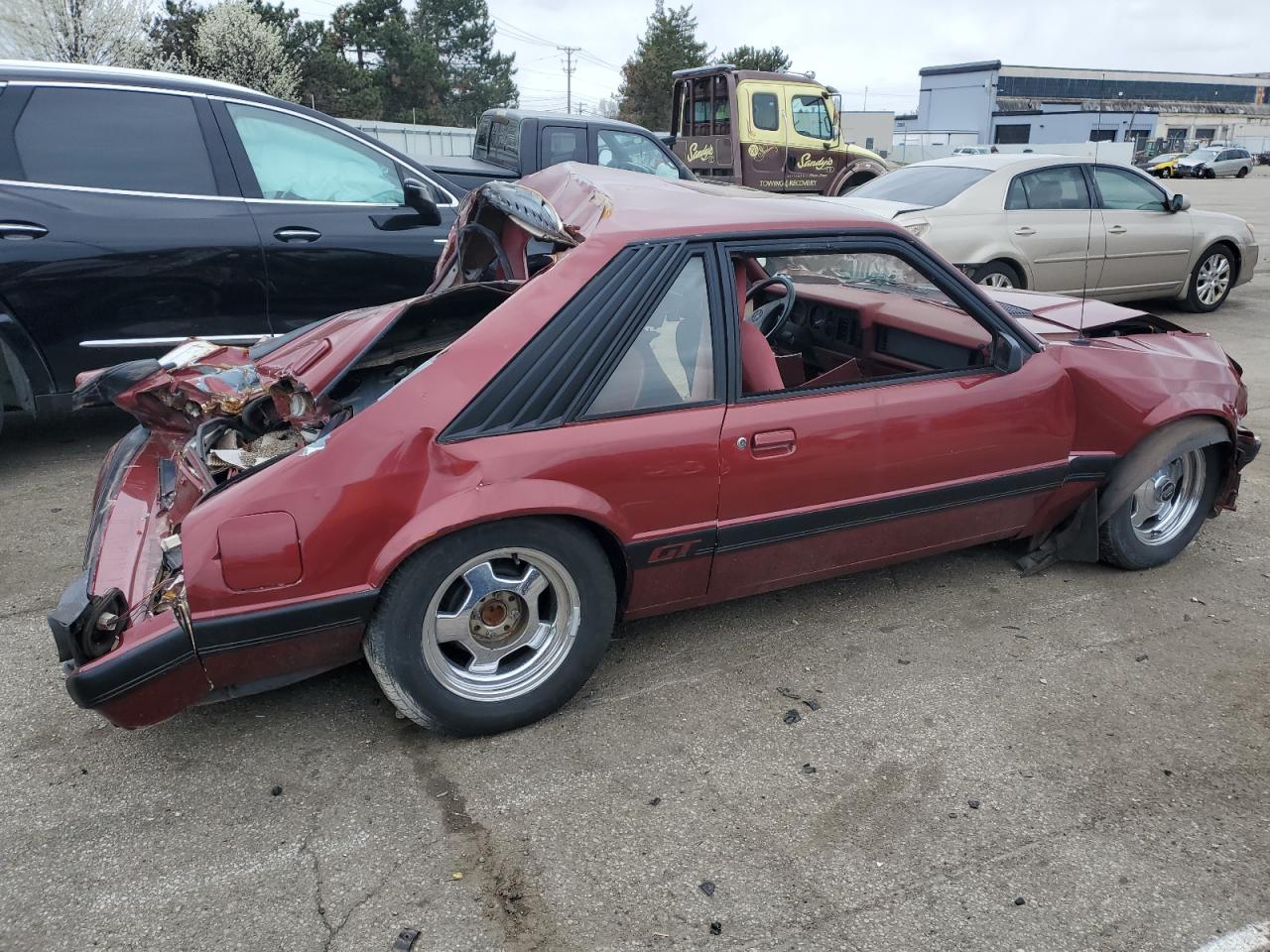 Lot #2952332049 1986 FORD MUSTANG LX