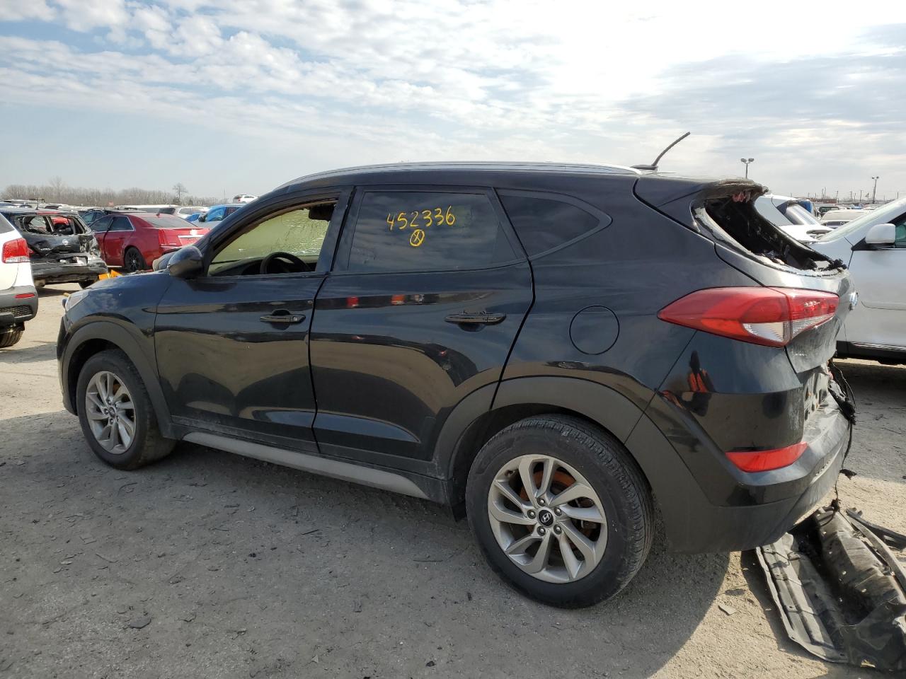 2017 Hyundai Tucson Limited vin: KM8J33A42HU452336