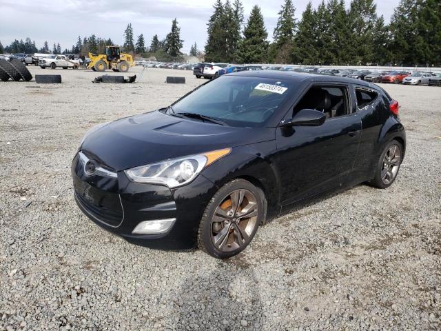 Lot #2411238095 2015 HYUNDAI VELOSTER salvage car