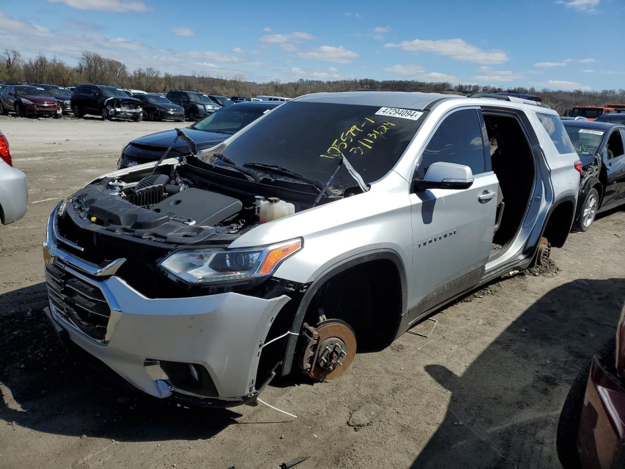 1GNEVGKW0JJ112558 2018 Chevrolet Traverse Lt