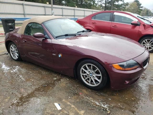 2003 BMW Z4 2.5 VIN: 4USBT33453LS44921 Lot: 46059914