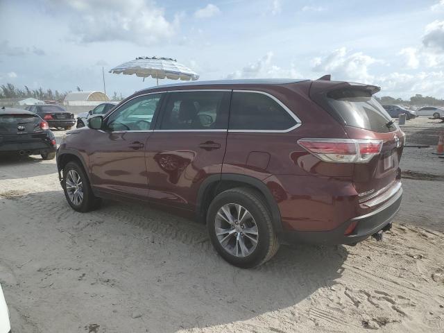 VIN 5TDKKRFH3ES013219 2014 Toyota Highlander, Xle no.2