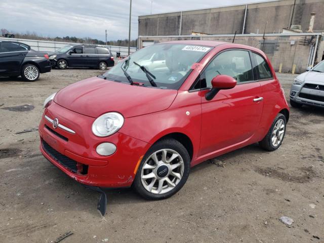 Lot #2457569165 2016 FIAT 500 EASY salvage car
