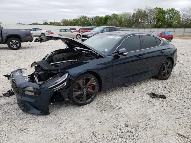 Lot #2517626009 2022 GENESIS G70 BASE salvage car