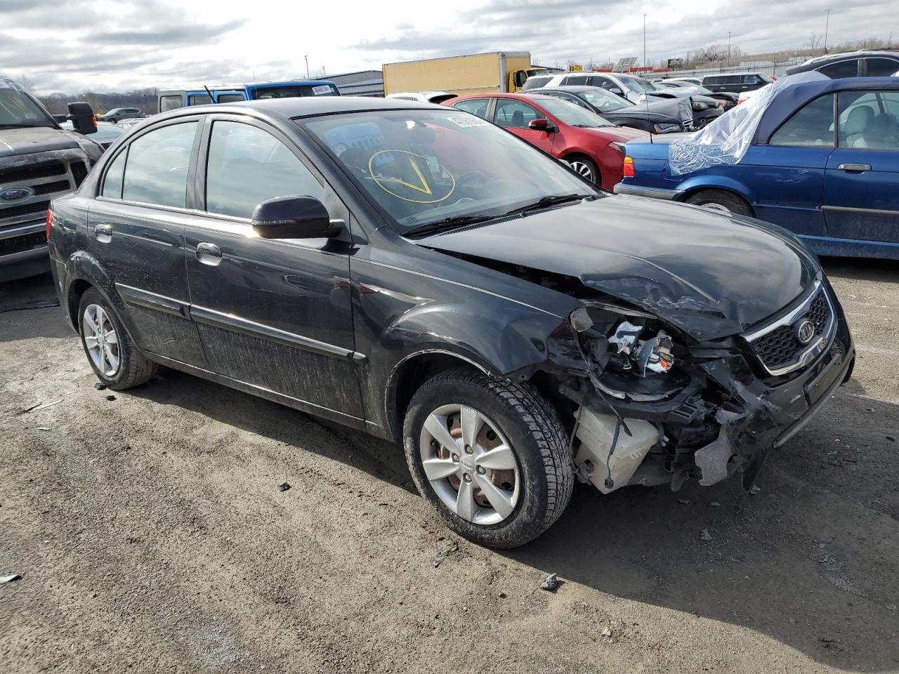 KNADH4A39B6922564 2011 Kia Rio Base