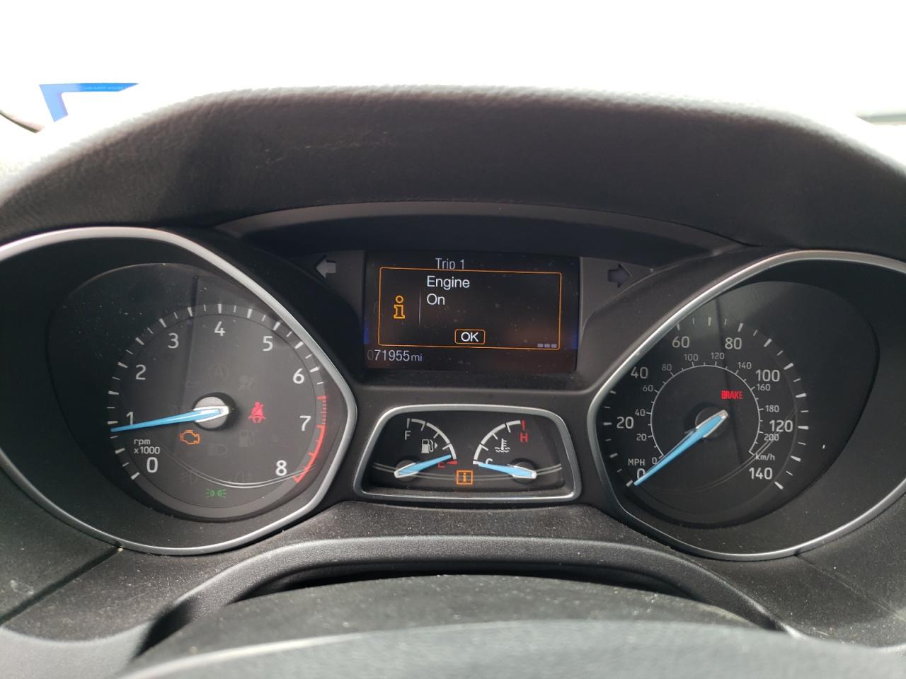 1FADP3E29HL219290 FORD FOCUS 2017