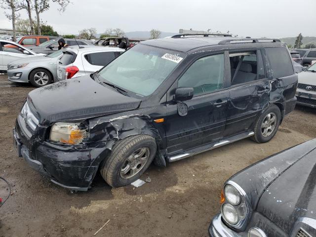 Lot #2440967157 2008 HONDA PILOT SE salvage car