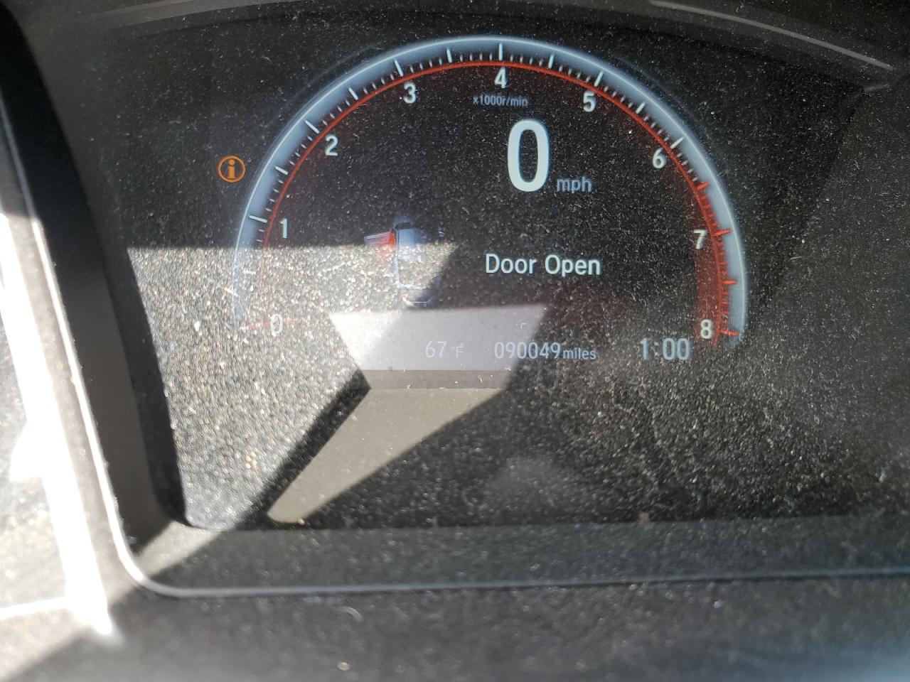 2HGFC3A51KH751833 HONDA CIVIC 2019