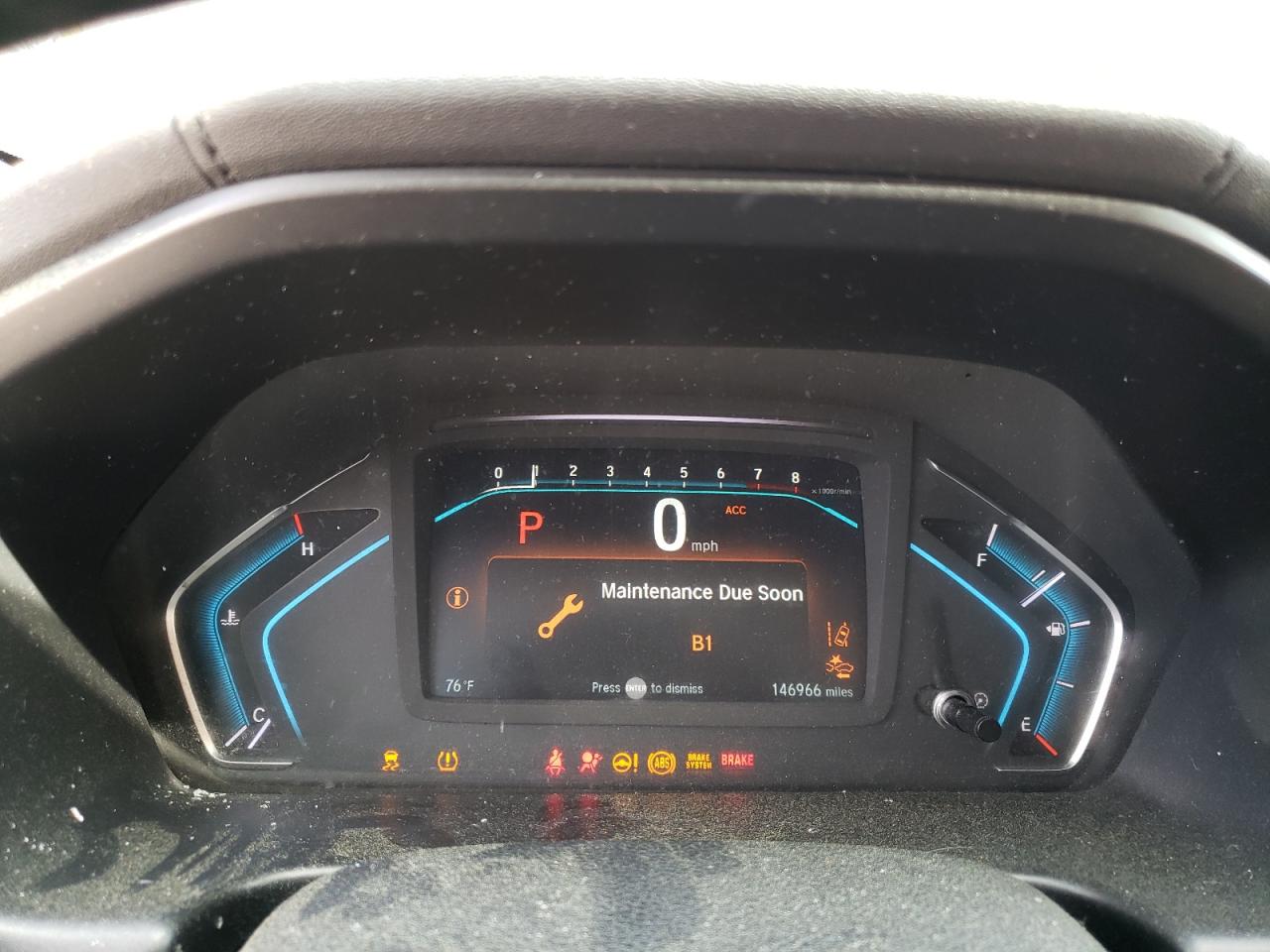 5FNRL6H81KB027613 HONDA ODYSSEY 2019