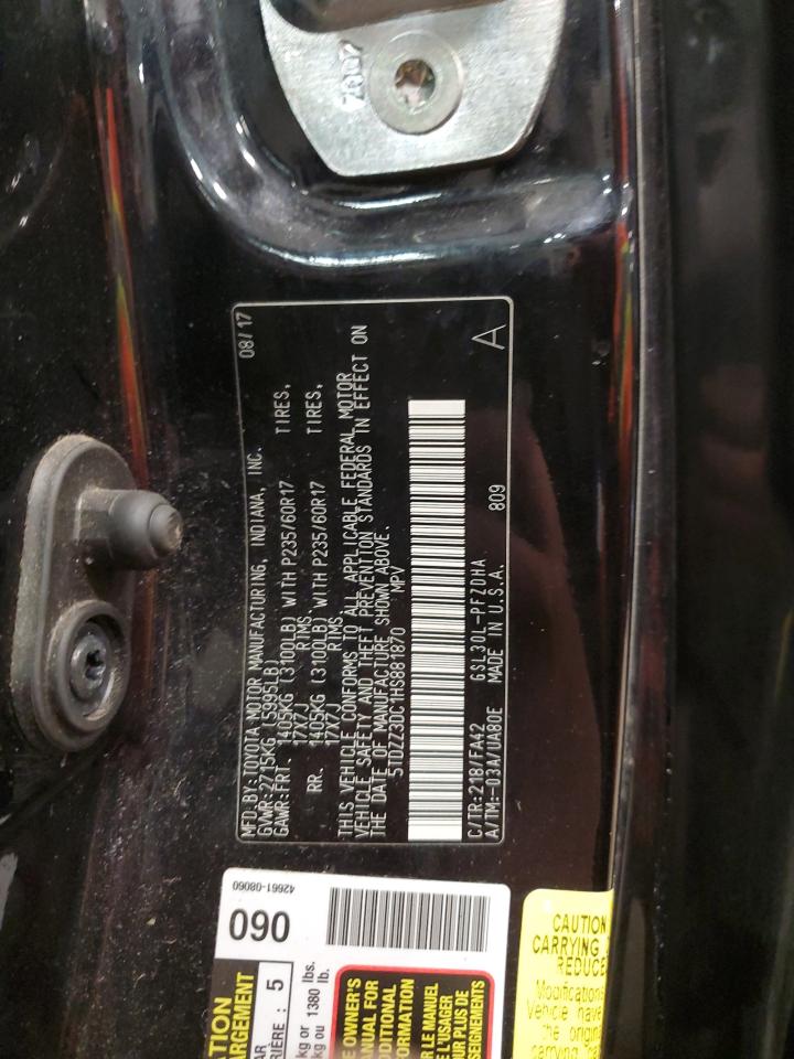 5TDZZ3DC1HS881870 TOYOTA All Models 2018