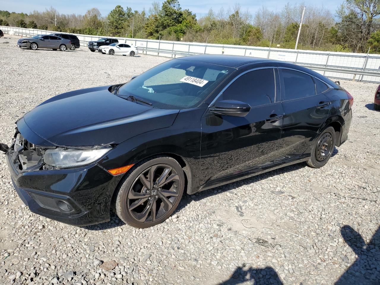 2HGFC2F84KH587698 2019 Honda Civic Sport