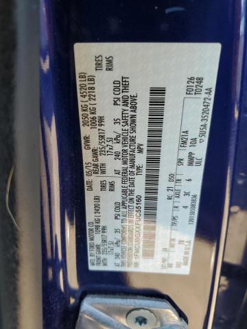 2015 FORD ESCAPE SE - 1FMCU0GXXFUC55160