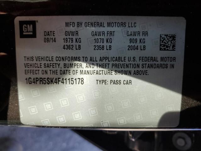 2015 BUICK VERANO CON 1G4PR5SK4F4115178