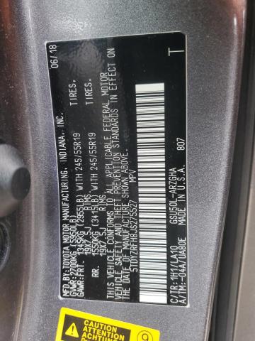 2018 Toyota Highlander Limited VIN: 5TDYZRFH8JS275527 Lot: 48102564