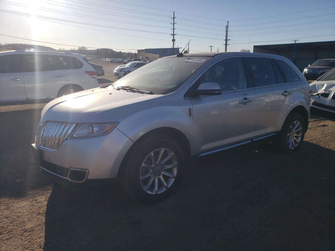 2013 Lincoln Mkx vin: 2LMDJ8JK5DBL01543