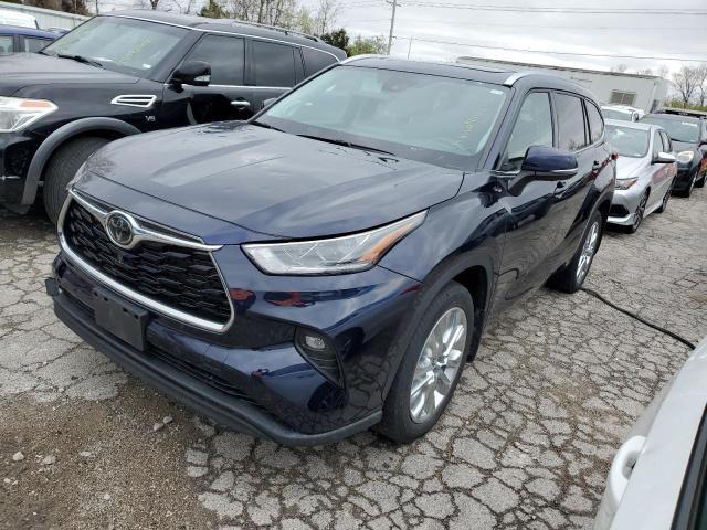 2022 Toyota Highlander Limited VIN: 5TDDZRBH4NS172177 Lot: 48207704