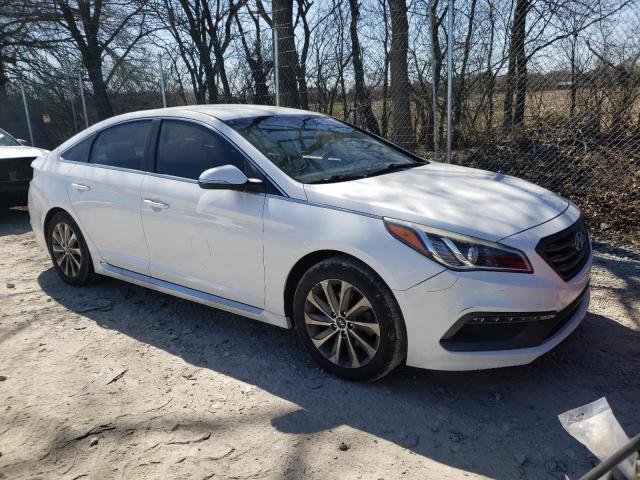 Vin: 5npe34af8fh124519, lot: 46852964, hyundai sonata sport 20154