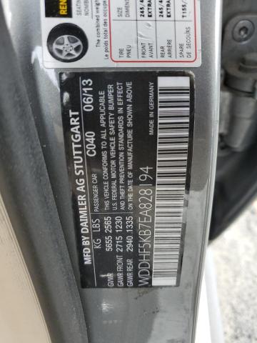 2014 Mercedes-Benz E 350 4Matic VIN: WDDHF8JB0EA976559 Lot: 45730544