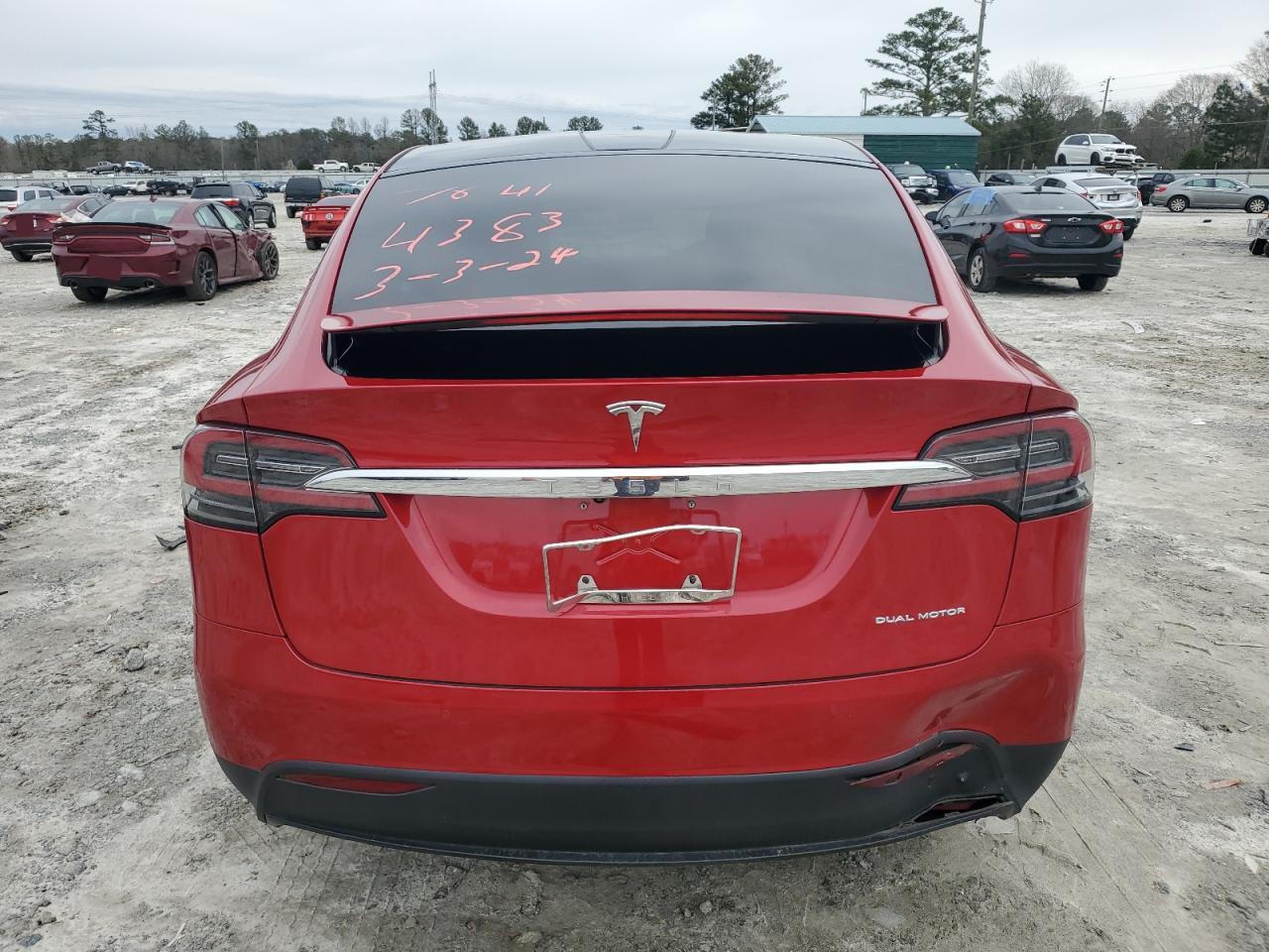 2020 Tesla Model X vin: 5YJXCBE22LF234383