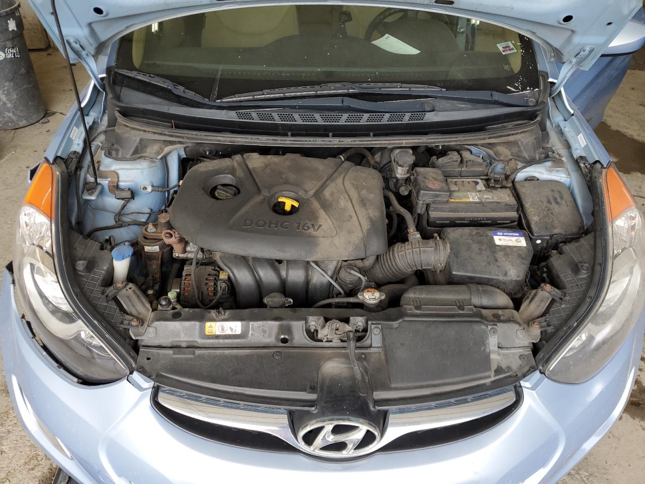 KMHDH4AEXDU533589 2013 Hyundai Elantra Gls