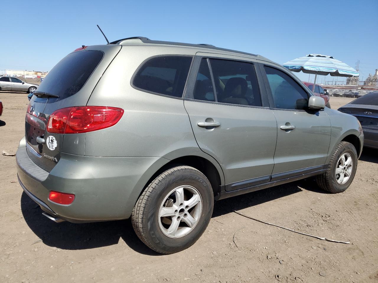 5NMSG13D17H116987 2007 Hyundai Santa Fe Gls