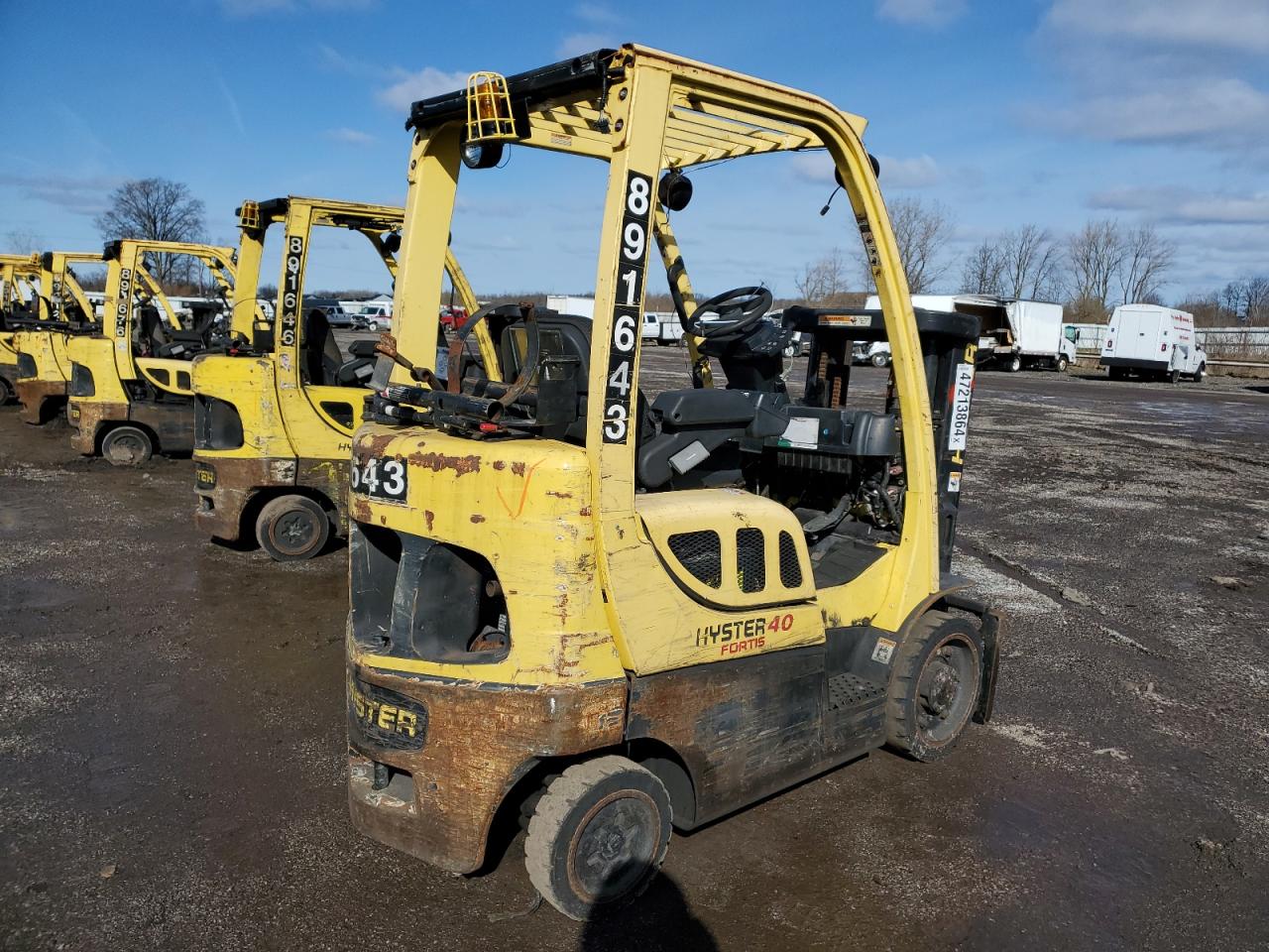 Lot #2411658213 2006 HYST FORKLIFT