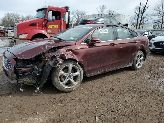 Lot #2475716097 2015 FORD FUSION SE salvage car