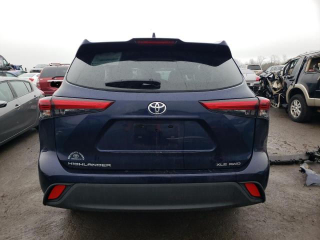 VIN 5TDHZRBH0LS015633 2020 Toyota Highlander, Xle no.6