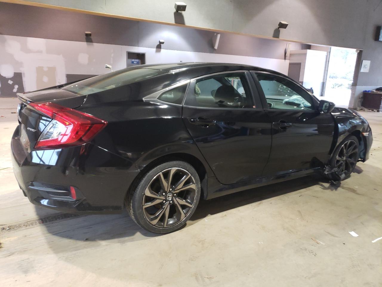 Lot #2574076641 2019 HONDA CIVIC SPOR