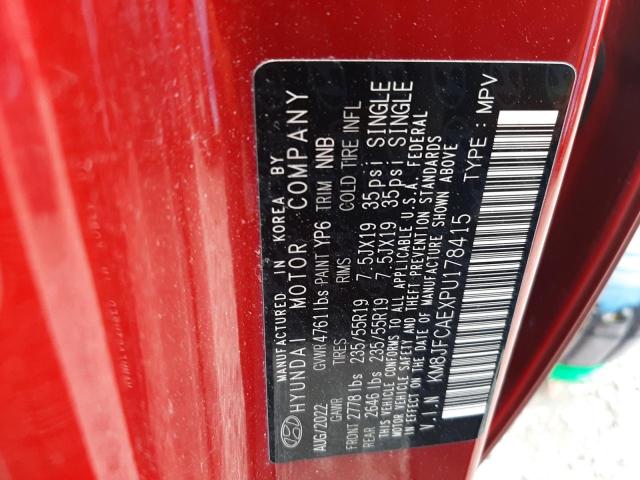 2023 HYUNDAI TUCSON N L KM8JFCAEXPU178415