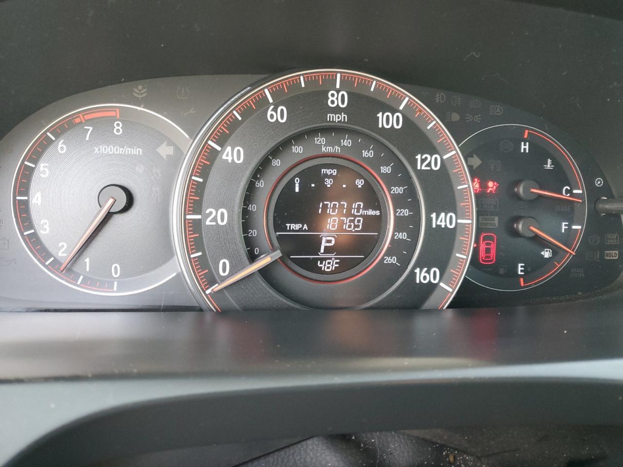 1HGCR2F52GA198376 HONDA ACCORD 2016
