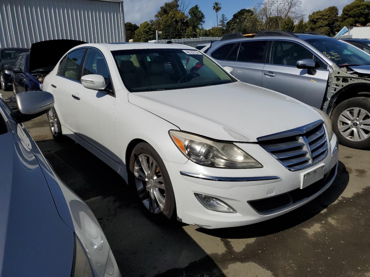 2012 Hyundai Genesis 3.8L vin: KMHGC4DD6CU164873