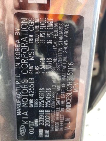 2017 KIA NIRO EX TO - KNDCE3LC2H5051116