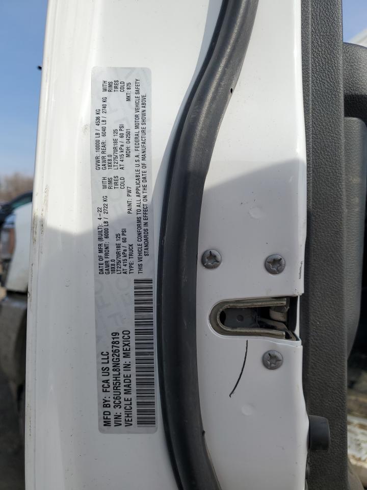 3C6UR5HL8NG267819 2022 Ram 2500 Tradesman