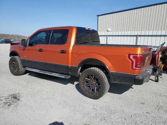 FORD F150 LARIA 2016 orange  gas 1FTEW1CG2GKD26478 photo #3