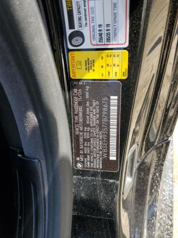 2007 BMW M6 VIN: WBSEH93577B798675 Lot: 48899934