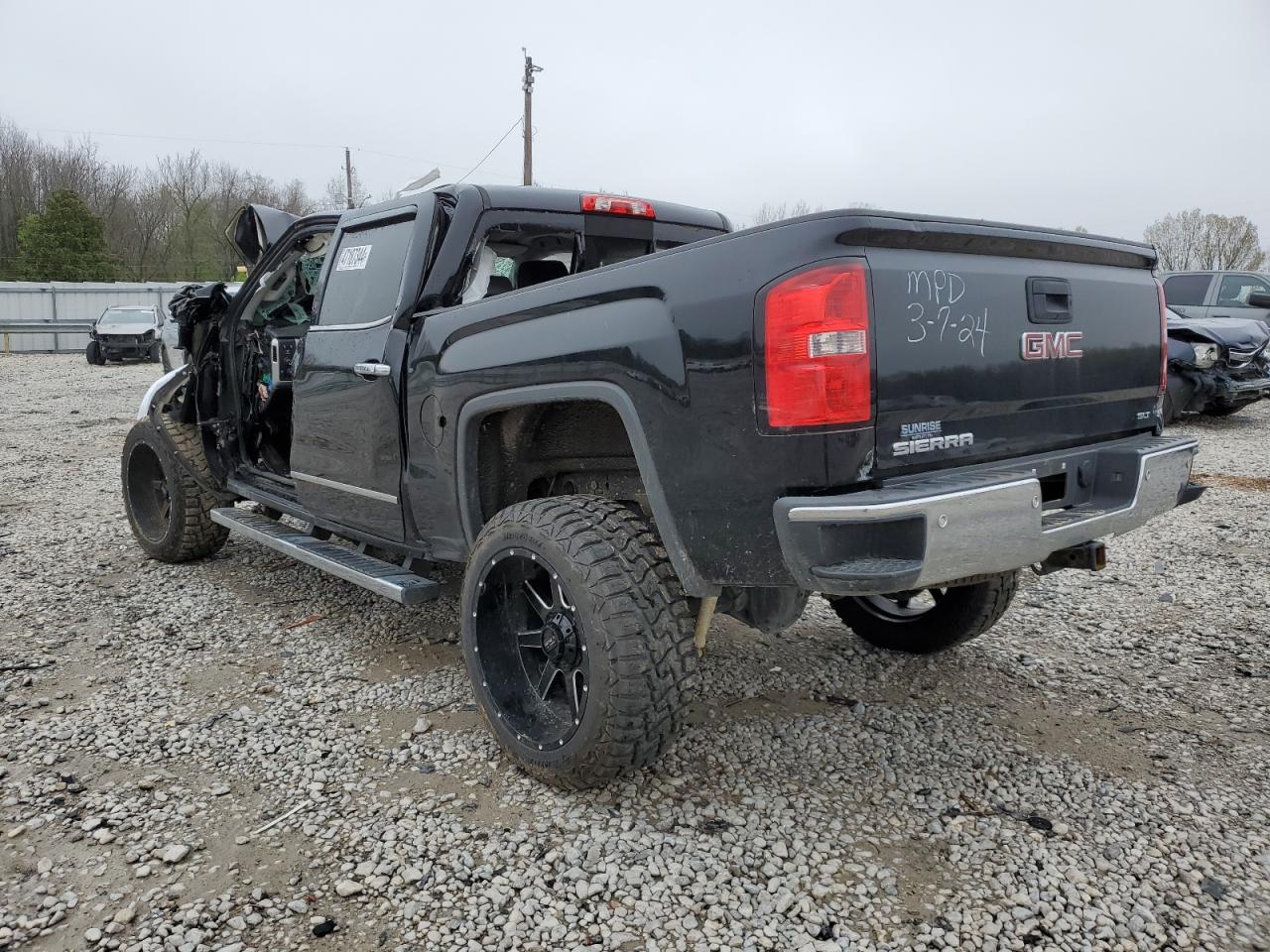 2015 GMC Sierra K1500 Slt vin: 3GTU2VEC1FG275425