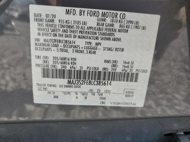 2020 FORD ECOSPORT S - MAJ3S2FE8LC385614