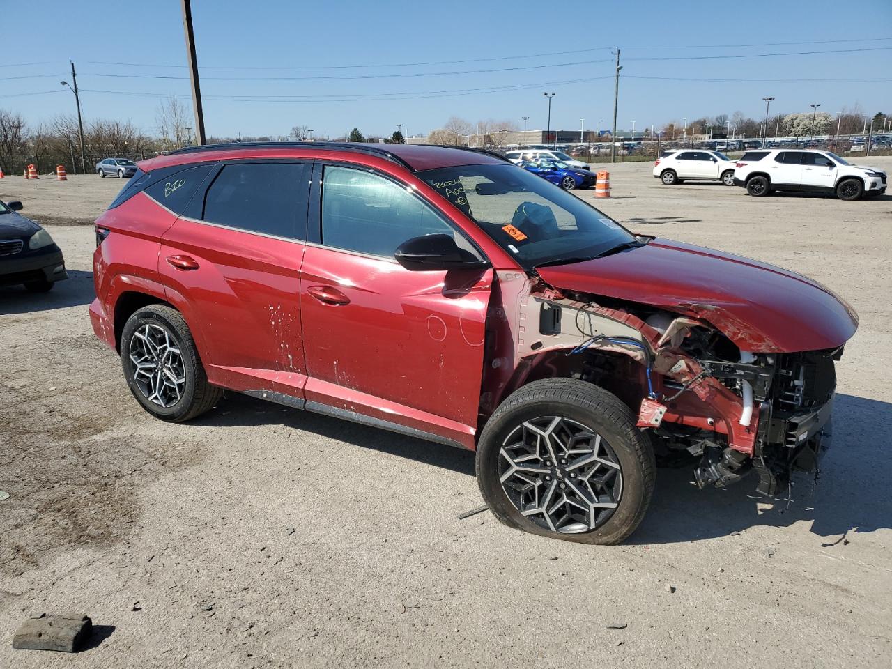 KM8JFCAE5NU079191 HYUNDAI TUCSON 2022
