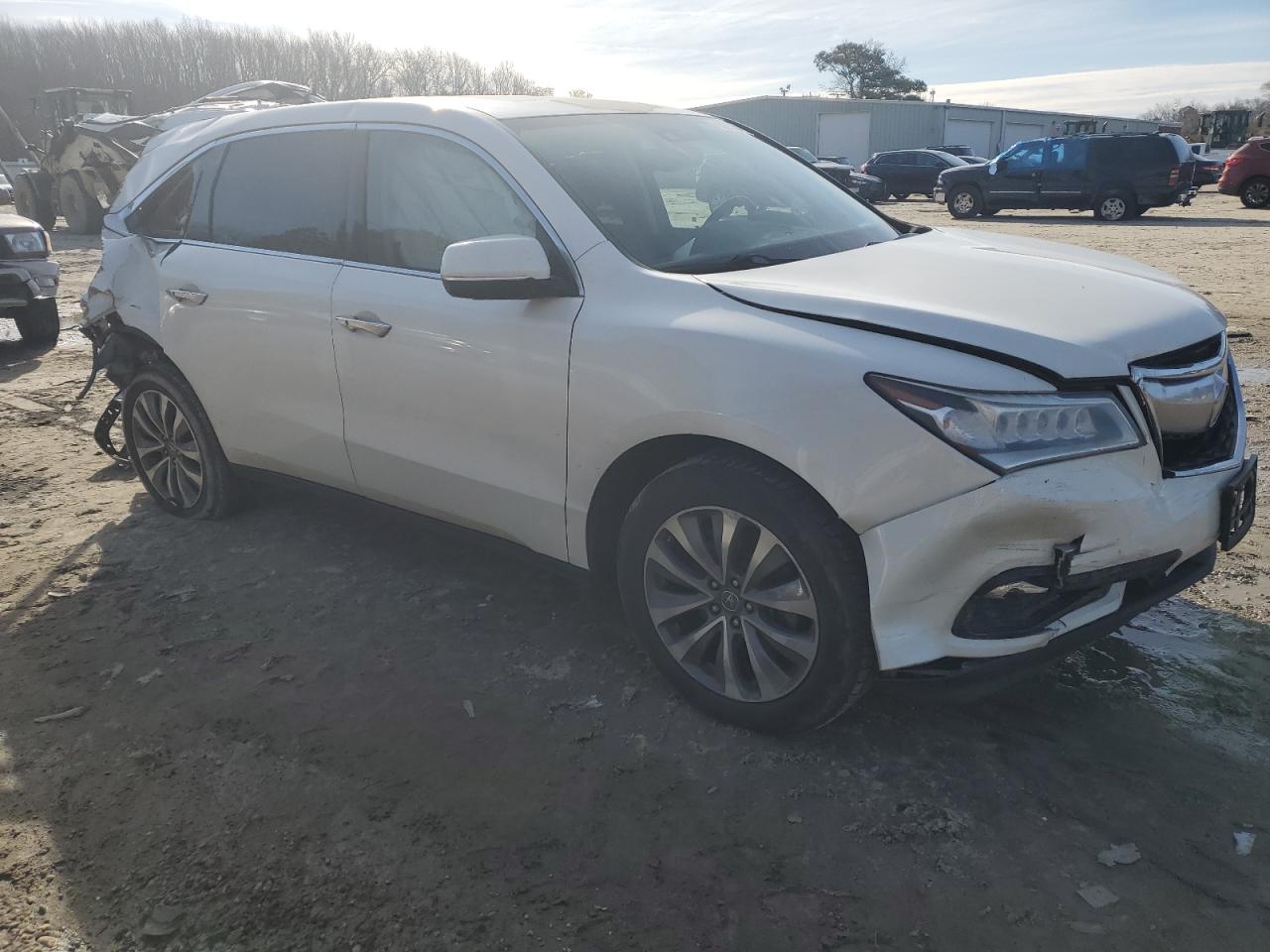 5FRYD3H40EB008784 2014 Acura Mdx Technology