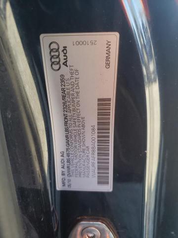 2011 Audi A5 Premium Plus VIN: WAURFAFR8BA001084 Lot: 46439224